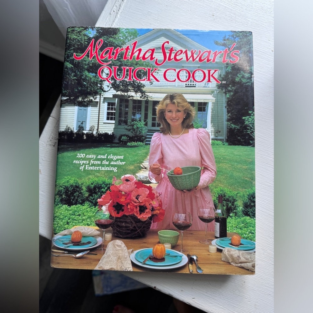 Martha Stewart Cookbook